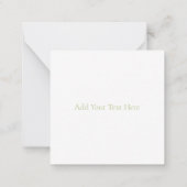 KAART FLAT NOTE:  ROZEN NOTITIEKAARTJE (Achterkant)