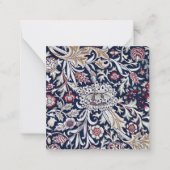 KAART FLAT NOTE : WILLIAM MORRIS : TRENT NOTITIEKAARTJE (Voorkant)