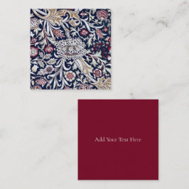 KAART FLAT NOTE : WILLIAM MORRIS : TRENT NOTITIEKAARTJE