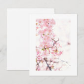 KAART FLATINVITATIE: KERRY BLOSSOM BRANCH (Voorkant / Achterkant)