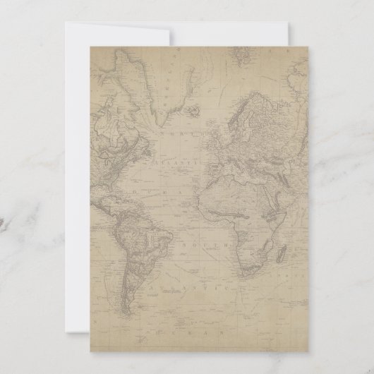  Kaart Floral Bridal Shower (Achterkant)