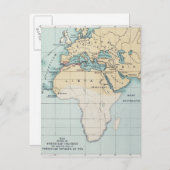 KAART: FOENICIAN EMPIRE BRIEFKAART (Voorkant / Achterkant)