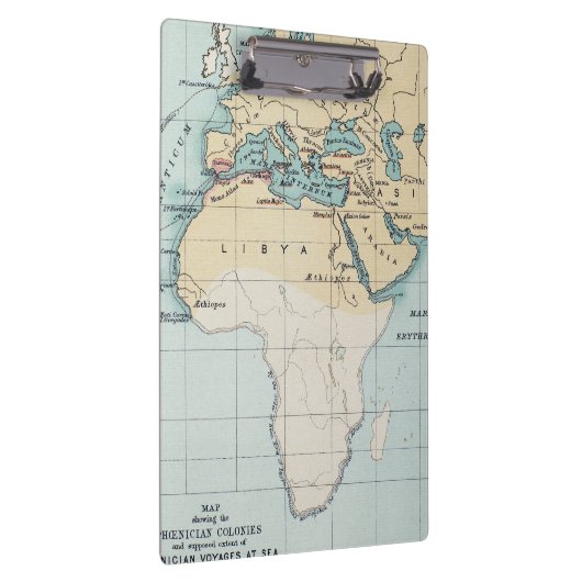 KAART: FOENICIAN EMPIRE KLEMBORD (Rechts)