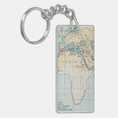 KAART: FOENICIAN EMPIRE SLEUTELHANGER (Voorkant Links)