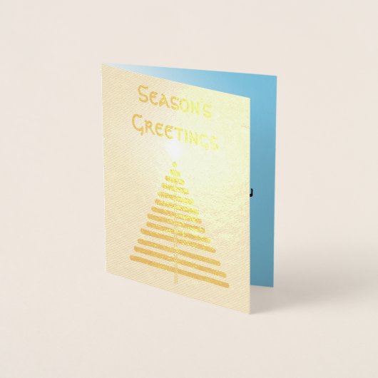 Kaart folie - Grafische structuur met ster (Voorkant)