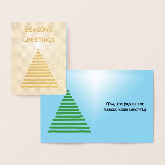 Kaart folie - Grafische structuur met ster (Display)