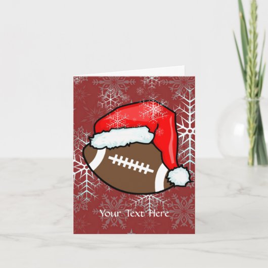 Kaart - Football kerstmis (Voorkant)