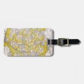 KAART: FRANKRIJK BAGAGELABEL (Voorkant horizontaal)