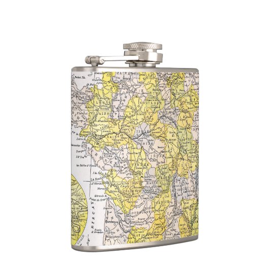 KAART: FRANKRIJK HEUPFLES (Rechts)