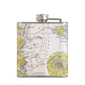 KAART: FRANKRIJK HEUPFLES (Achterkant)