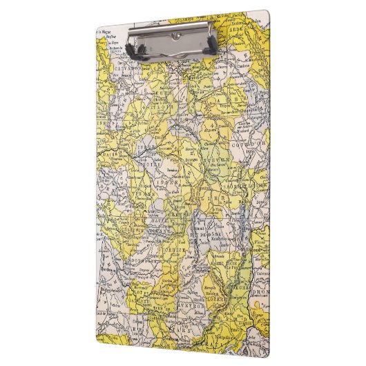 KAART: FRANKRIJK KLEMBORD (Links)