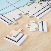  kaart Frankrijk Legpuzzel (Zijkant)