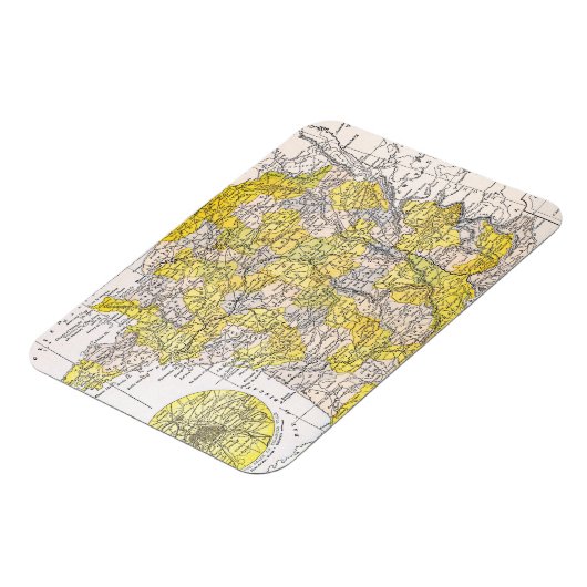 KAART: FRANKRIJK MAGNEET (Linkerzijde)