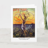 Kaart:  Franse fietskunst Kaart (Voorkant)