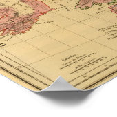 Kaart fysisch en mineralogisch poster (Hoek)