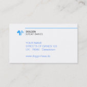 KAART G R E A T D A E S VISITEKAARTJE (Achterkant)