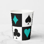 Kaart game-artikelen papieren bekers (Links)