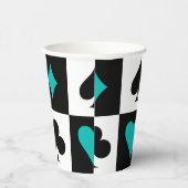 Kaart game-artikelen papieren bekers (Rechts)