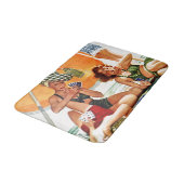 Kaart Game op de strand van Alex Ross Badmat (Gekanteld)