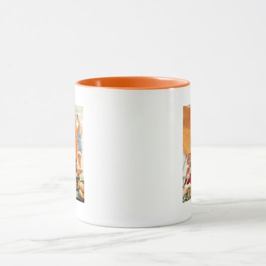 Kaart Game op de strand van Alex Ross Mok (Midden)