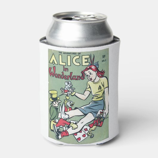 Kaart Game - Pop Arts - De avonturen van Alice Blikjeskoeler (Blikje Voorkant)