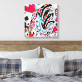 Kaart Games Collectie Canvas Afdruk (Insitu (Slaapkamer))