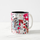 Kaart Games Collectie Tweekleurige Koffiemok (Voorkant rechts)