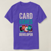 Kaart Games Developer T-shirt (Design voorkant)