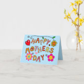 Kaart Gefeliciteerd aan degene die me het leven ga (Gele Bloem)