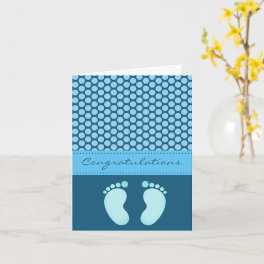 Kaart - Gefeliciteerd met de geboorte (Gele Bloem)