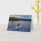 Kaart gefeliciteerd met pensionering (Gele Bloem)