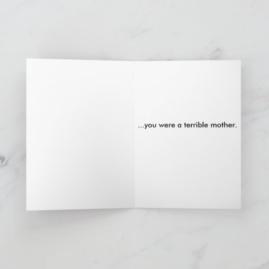 kaart "Gefeliciteerd" Moederdag (Binnen)