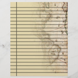 kaart gelinkt plakboekpapier