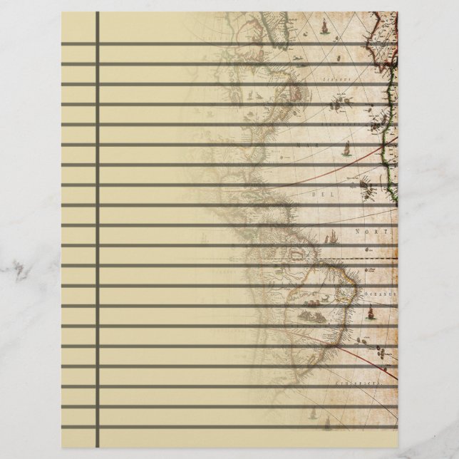  kaart gelinkt plakboekpapier (Voorkant)