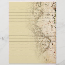 kaart gelinkt plakboekpapier