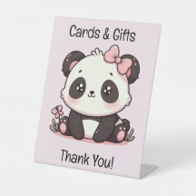 Kaart & Geschenken Hier Tafelteken baby shower