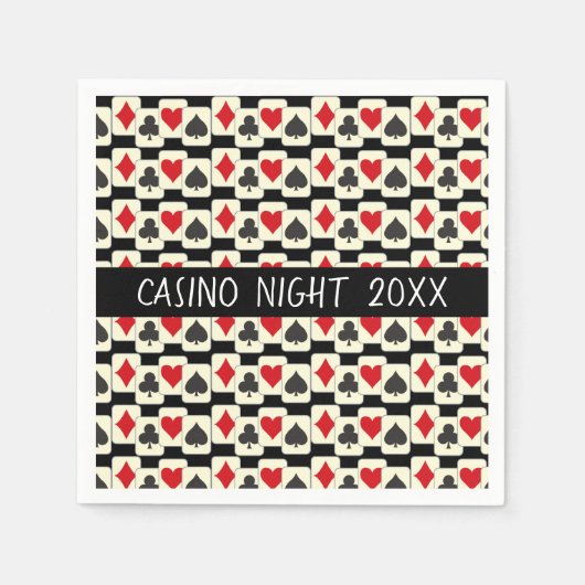 Kaart - Geschikenpatroonpapier Servet (Voorkant)