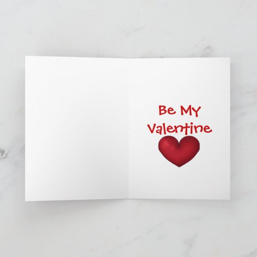 Kaart-Giraffe het Paar Valentijn van de Liefde Feestdagen Kaart (Binnen)