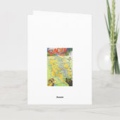  kaart Glacier National Park (Achterkant)