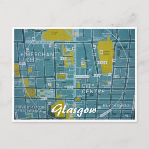 kaart glasgowstad