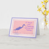 Kaart, goed, gebroken arm kaart (Gele Bloem)