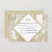 Kaart Gold Lijst Silver & Gold Spletters (Voorkant / Achterkant)