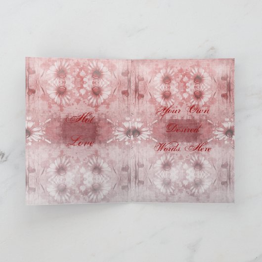 Kaart-gotische Valentijnse Kaart (Binnen)