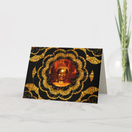 Kaart | Goud Mandala Brons Boeddha Verjaardag Kaar