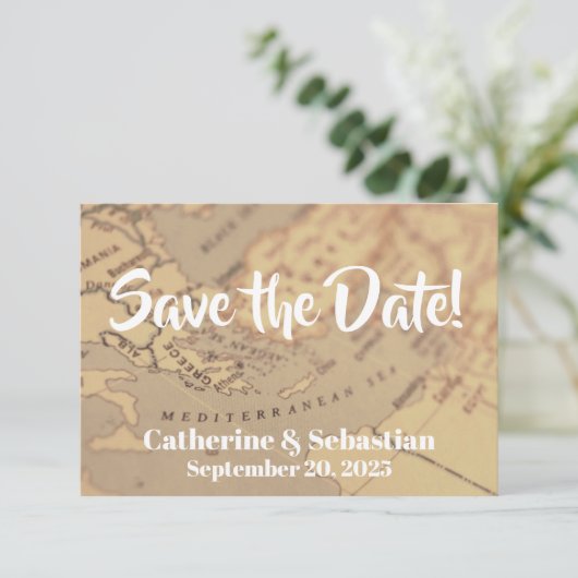  kaart Griekenland (Staand voorkant)