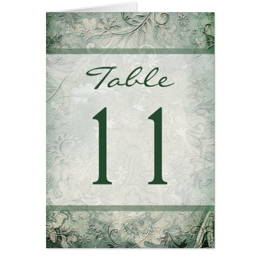 Kaart groen- en artikelnummer (Voorkant)