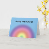 Kaart - Groet - Regenboog Pensioen (Gele Bloem)