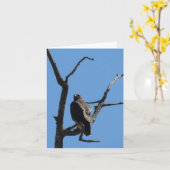 Kaart - Groet – Roofvogel (Gele Bloem)
