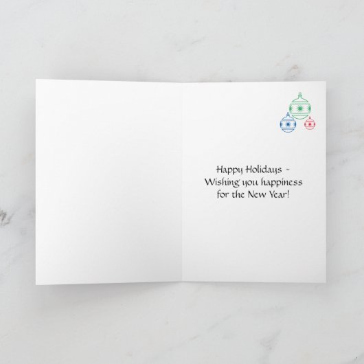 Kaart - Groet - Vakantievorming (Binnen)