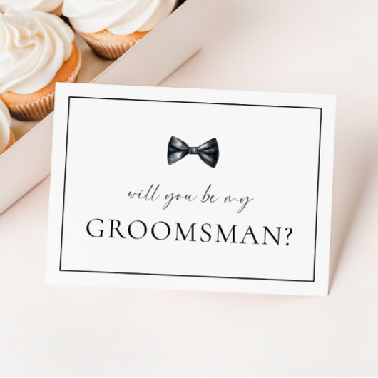 Kaart Groomsman-voorstel